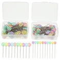 thumbnail image 5 of RENACLIPY 200Pcs Handwork Sewing Pins Assorted Color Iron For Sewing Tools Craft Design Proms Ceremonies, 5 of 8