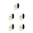 thumbnail image 2 of pitrice Fashionable Pants Belt Style With Mens Accessory Handmade With Meticulous L63 Gold White 5Set, 2 of 6