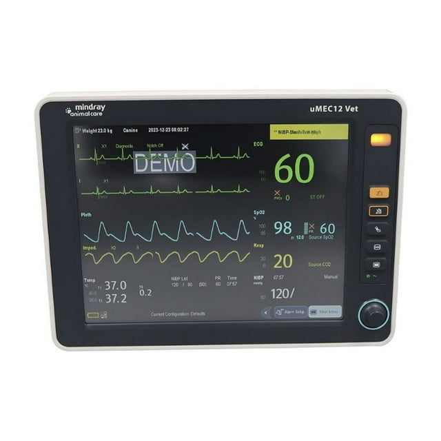 Monitor de signos vitales veterinario básico multiparámetros Marca Mindray Animal Care
