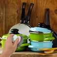 thumbnail image 5 of Metal Kitchen Sink Scrub Brush with Plastic Handle for Dishes and Pots, 5 of 6