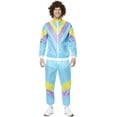 thumbnail image 1 of 80s Mens Sports Suit Costume - Size M, 1 of 1