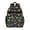 Dinosaur and Paw, variant on Dinosaur and Volcano Pattern Backpack for School,Cute School Bag,Schoolbag with Adjustable Shoulder Straps & Padded Back,15.25"x11.5"x5.25"