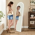 thumbnail image 7 of ZUNMOS 63"x 20" Arched Full Length LED Mirror , Ideal for Makeup and Outfits, 7 of 7