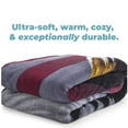 thumbnail image 2 of Dawhud Direct Fleece Throw Blanket By Collin Bogle Bald Eagle Portrait, 2 of 7