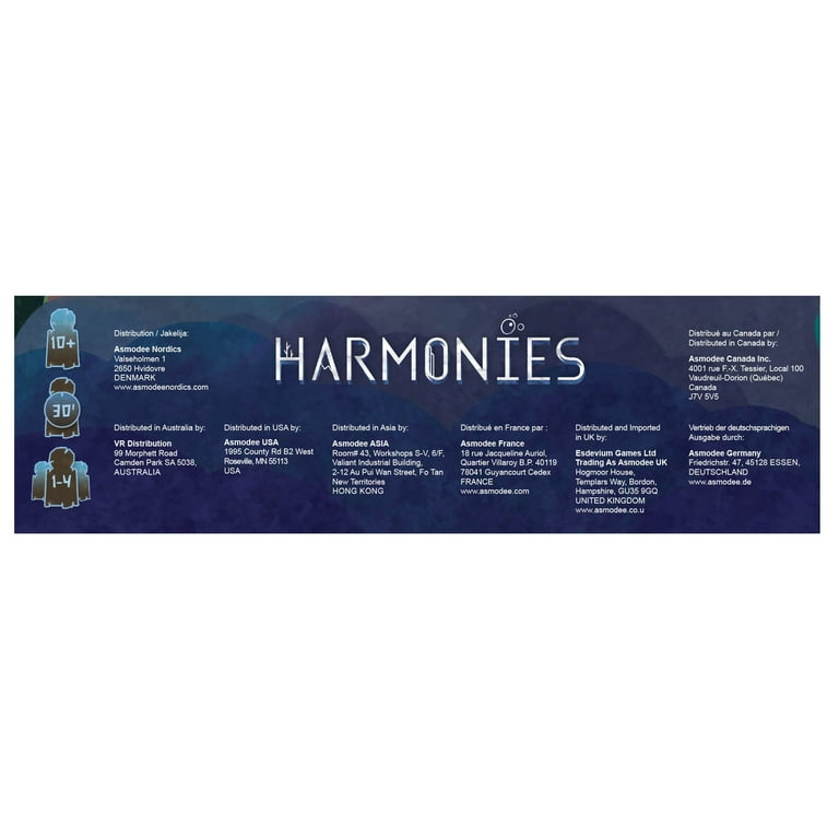 Harmonies Family Strategy Board Game Ages 10+ by Asmodee photo 3