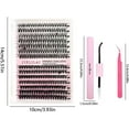 thumbnail image 2 of SCOOVY Eyelash Extension, All In 1 Eyelash Clusters with 240 Individual Eyelashes, 30D 40D Blend with Bonding and Sealing Eyelashes Strong Hold, Cluster Eyelash Clips, 2 of 4