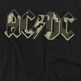 thumbnail image 2 of ACDC Comics T-Shirt Camo Logo Unisex Graphic Tee For Men & Women, 2 of 7