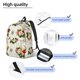 thumbnail image 3 of Fotbe Vintage Bike Flower Butterfly Mochila de Lona con Estampado, Mochila Duradera, Mochila Versátil de Alta Calidad, Mochila Compacta Vintage-Medium, 3 of 5