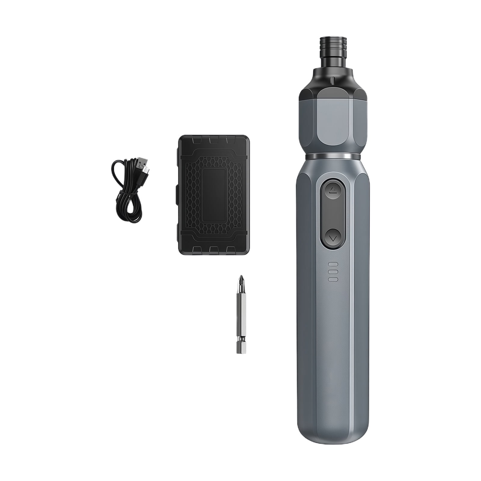 Portable Rechargeable Screwdriver Tool Ergonomic Grip Small Electric Screwdriver Cordless Multifunctional Drill