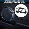 thumbnail image 2 of Anillo Espaciador de Altavoz Único Bargains Adaptador de Altavoz Tweeter para Buick para Cadillac 2 Pcs, 2 of 7