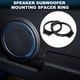 thumbnail image 2 of Anillo Espaciador de Altavoz Único Bargains Adaptador de Altavoz Tweeter para Buick para Cadillac 2 Pcs, 2 of 7