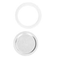 thumbnail image 4 of Coffee Pot Filter, Aluminum Coffee Pot Filter Sealing Ring And Filter Set Reusable Aluminum Filter Disc  Coffee Press Replacement Filter Reusable Metal Filter  For Coffee, 4 of 8
