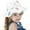 F, variant on Ketyyh-chn99 Beach Baby Sun Hat 2024 Fashion Kids Adjustable Chin Strap Sun Protection Hats Cute Cartoon Outdoor Beach Bucket Cap One Size,H