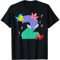 thumbnail image 1 of Disney Ariel Numbers 2Nd Second Birthday Party Gift T-Shirt All Size S-5XL, 1 of 4