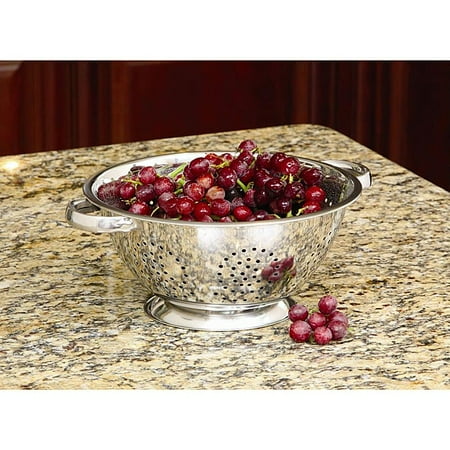 Cook Pro Stainless Steel Colander, 5 qt