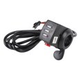thumbnail image 1 of Thumb Throttle, Wear Proof Throttle Thumb Accelerator Power Indicator SM Connector Stable  for 2.22cm Handlebar, 1 of 7