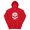Red, variant on SC Skull Womens Hoodie
