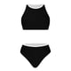 thumbnail image 5 of Traje de baño de una pieza para mujer Traje de baño de una pieza de color sólido para mujer Traje de baño de bikini de moda con cuello en V Traje de baño de moda de playa para mujer Trajes de baño de, 5 of 9