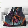 Dragon The Nightmare Before Christmas Blanket for Couch Bed Throw