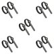 thumbnail image 2 of Speravity Cinta métrica de tamaño de anillo de EE. UU. 1-17 con lupa, tienda de joyería para el hogar, herramienta de tamaño de TPU portátil Type5 NO5, 2 of 6