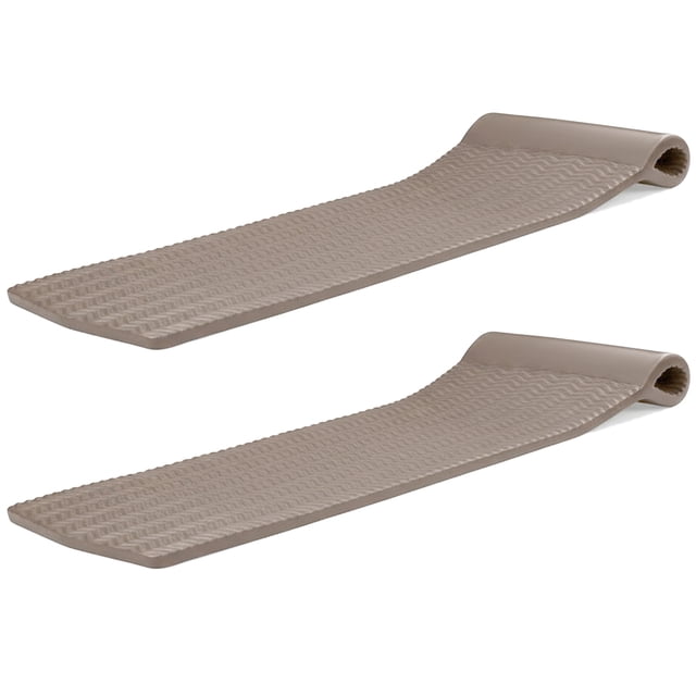 TRC Recreation Sérénité Matelas en Mousse de 70 Po pour Radeau, Chaise Longue, Flotteur de Piscine, Bronze (Lot de 2)