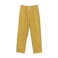 thumbnail image 4 of Xecao Gold Shiny Men's Straight Lounge Pajama Pants: The Ultimate in Comfortable Sleepwear, 4 of 9