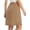 Brown, variant on Skorts for Women 20" Golf Knee Length Athletic Tennis Skirts Brown S