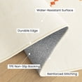 thumbnail image 5 of Sleep Zone 6x9 Washable Non Slip Area Rug Boho Rhombus, Wave edge Scalloped Water Resistant Rug for Bedroom Living room, 5 of 9