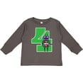 thumbnail image 3 of Inktastic 4th Birthday Robot Boys Robotics Boys Long Sleeve Toddler T-Shirt, 3 of 5