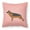 Pink, variant on Carolines Treasures BB3724PW1818 German Shepherd Checkerboard Blue Fabric Decorative Pillow