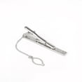 thumbnail image 2 of ZLight Stainless Metal Mens Simple Silver Tone Necktie Tie Bar Clasp Clip Clamp Pin No.14 1Set, 2 of 6