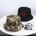 thumbnail image 5 of Unisex Bucket Hat Reversible Fisherman Hat Packable Casual Travel Beach Sun Hats for Men Women, 5 of 5