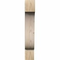 thumbnail image 2 of 3 1/2"W x 10"D x 22"H Newport Smooth Corbel, Douglas Fir, 2 of 9