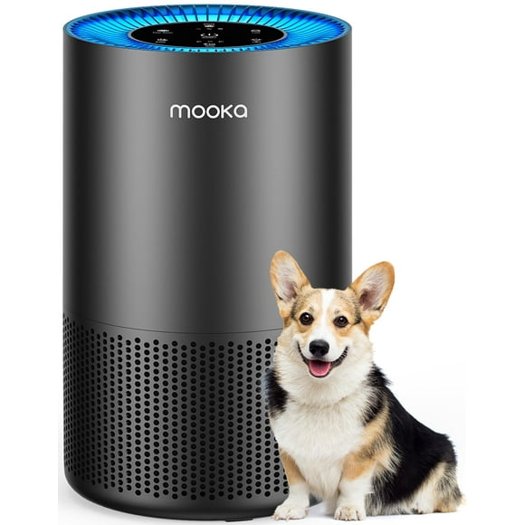 Purificador de aire MOOKA H13 True HEPA para habitación grande de 120 m²