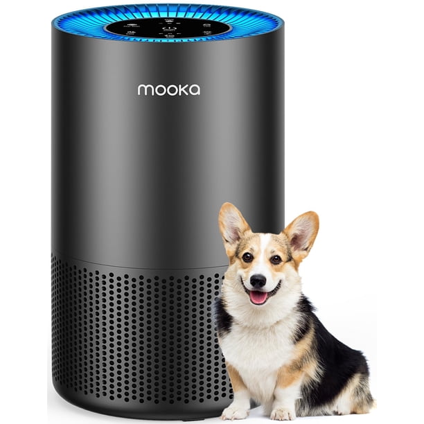 Purificador de aire MOOKA H13 True HEPA para habitación grande de 120 m²