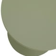 thumbnail image 3 of LeisureMod Side Table Modern Hourglass End Table Compact Accent Drum Table with Removable Lid for Storage Indoor and Outdoor Use Boyd Series in Olive Green, 3 of 11