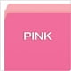 Pendaflex 152-PIN Dossiers de Fichiers Bicolores - Coupe Droite - Onglet Supérieur - Lettre - Rose/rose Clair - 100/boîte – image 3 sur 4