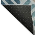 thumbnail image 5 of Addison Rugs Chantille Indoor/Outdoor Transitional Geometric Teal Machine Washable Rectangle Rug, 5' x 7'6", 5 of 8