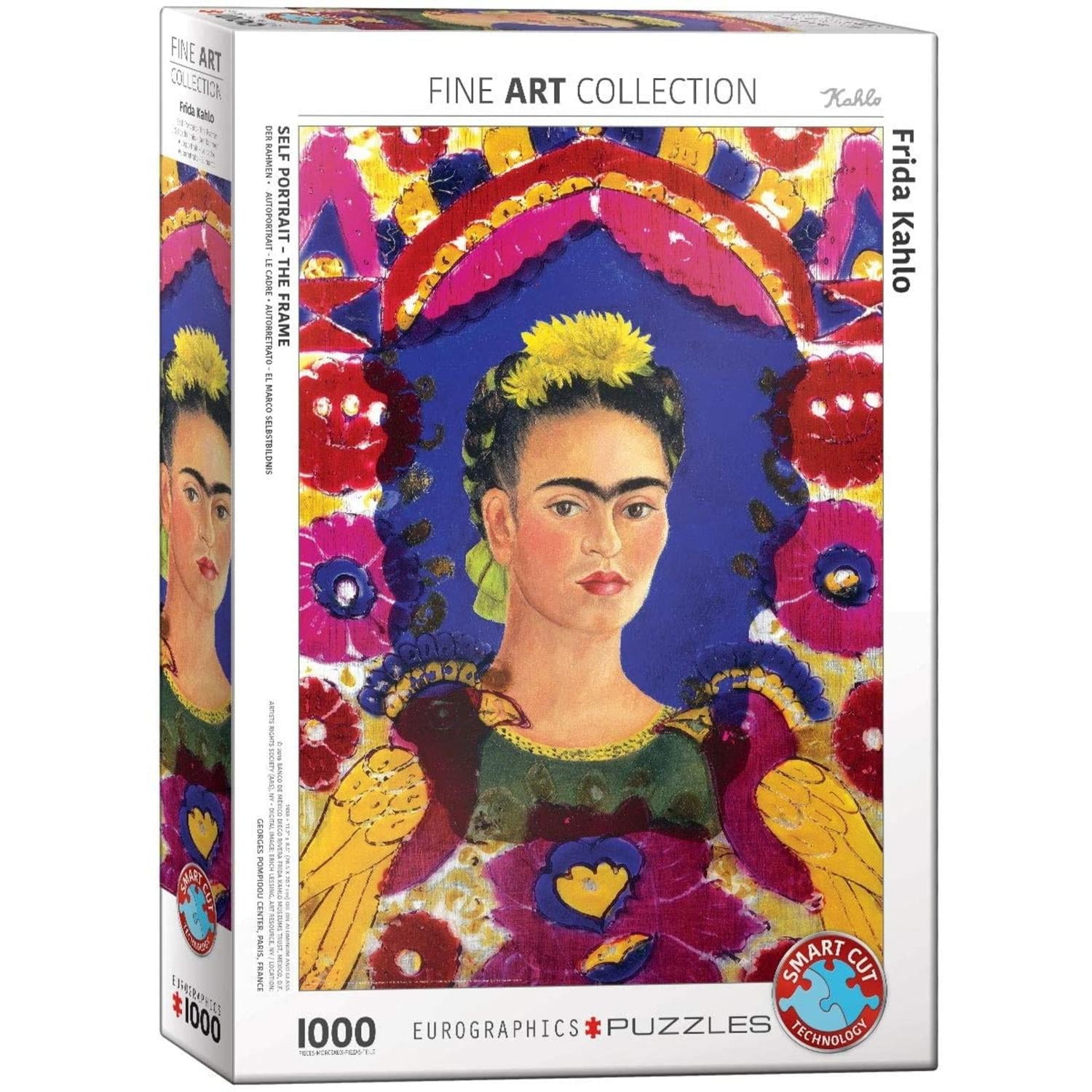 Rompecabezas de arte Eurographics Frida Kahlo 1000 pzas | Bodega ...