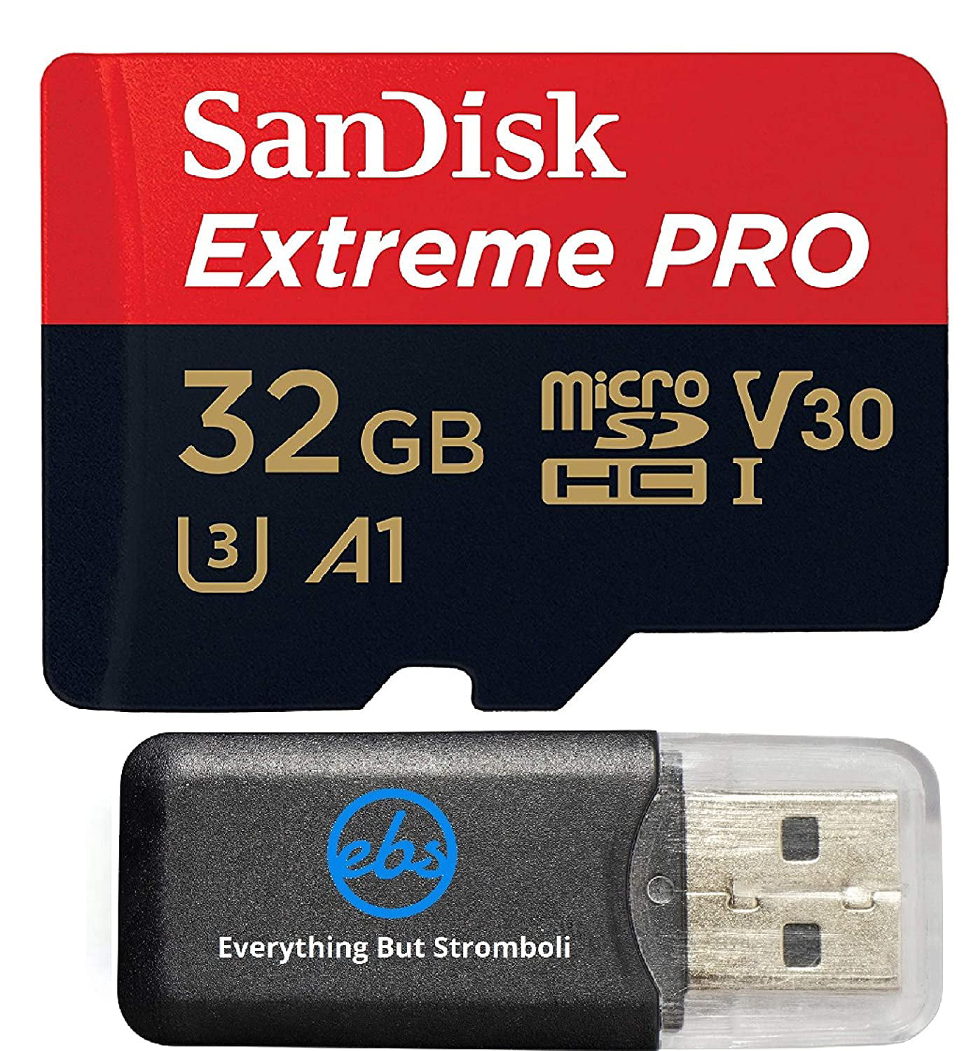 RP Mirrorless Camera 300MB 4K Class 10 SDSDXPK-064G-ANCIN SanDisk 64GB SDXC SD Extreme Pro Memory Card UHS-II Works with Canon EOS R Bundle with 1 Everything But Stromboli 3.0 Micro/SD Card Reader 