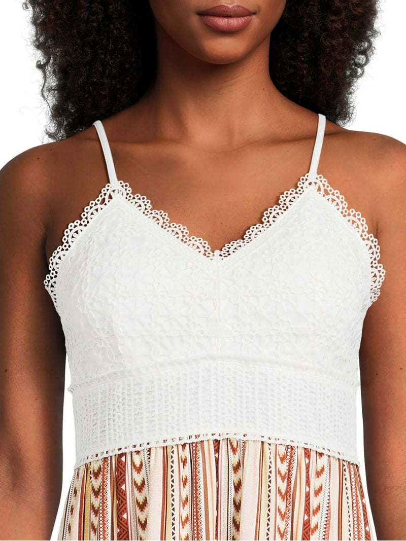 Crochet Mesh J Gee Crochet Dress No Boundaries Juniors Crochet Maxi Dress