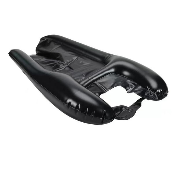 Fiudx Bandeja de Champú Inflable, Lavacabezas Portátil, Pvc a Prueba de Fugas, Cómoda para Personas Mayores, Personas con Discapacidad, Uso Posoperatorio, Soporte Cervical Suave, Fácil de Limpiar, Li