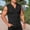 Black1, variant on Kojanyu Men's Sleeveless V Neck Tank Tops Casual Summer Gym Athletic Tees Stretchy Striped Workout Tops, S-XXXL