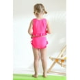 thumbnail image 5 of MAMAMI Toddler Baby Girls Swimsuit Summer Solid Color Two-Piece Bathing Suit,Size 3M-3T, 5 of 9