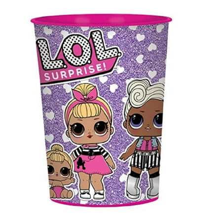 Amscan Party Favors - LOL Surprise - 16oz Plastic Cup - 12ct