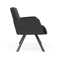 thumbnail image 2 of Willow Lounge Reception Bariatric Chair / Charcoal Steel / Black / Dark Gray, 2 of 5