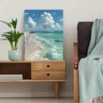 thumbnail image 5 of Turquoise Tropical Island Seascape Canvas Home Office Coastal Wall Decor, 5 of 8