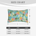 thumbnail image 3 of Fotbe Cute Pineapples Pillow Cases - Envelope Closure - Luxury, Extra Soft, Cooling Pillow Covers - Wrinkle, Fade, Stain Resistant-20"x30", 3 of 8