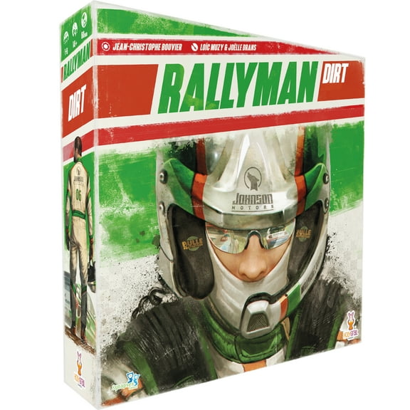 Rallyman: Dirt - Dice Based Racing Game, Holy Grail Games, Ages 14 , 1-6 Players