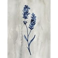 thumbnail image 2 of Knutsen, Conrad 19x24 White Modern Wood Framed Museum Art Print Titled - Indigo Botanical II, 2 of 4